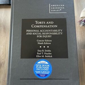 Torts and Compensation Book